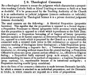 ott theological censures ott theological censures